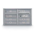 7 Door Standard 4C Mailbox